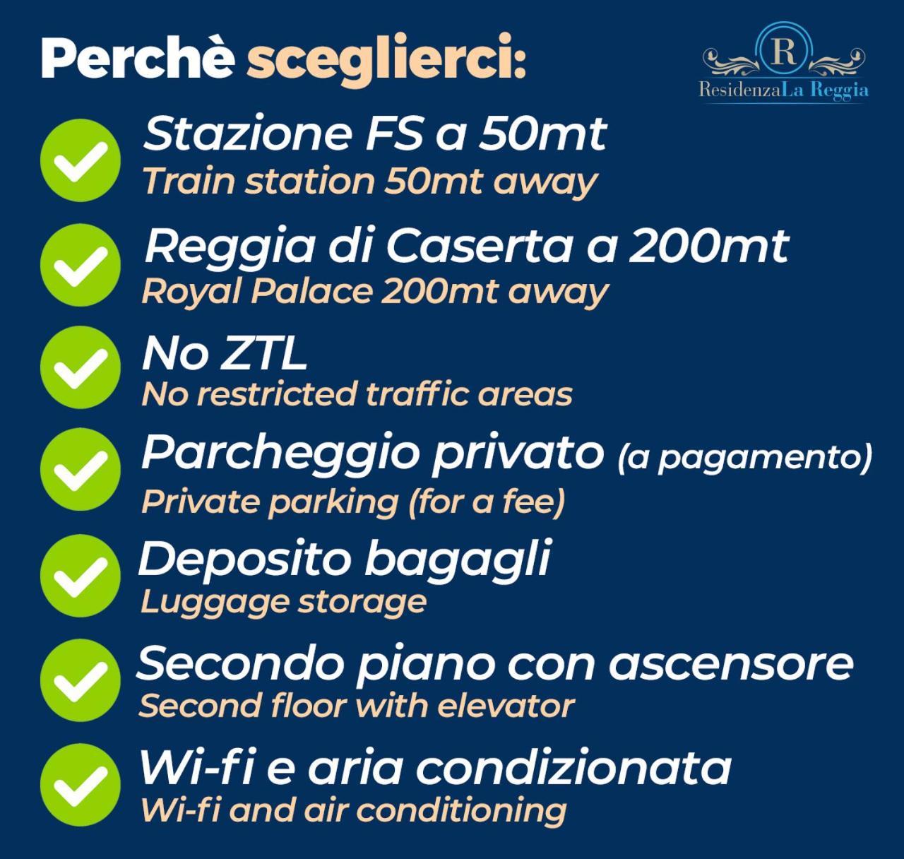 Bed and Breakfast Residenza La Reggia Казерта Екстер'єр фото